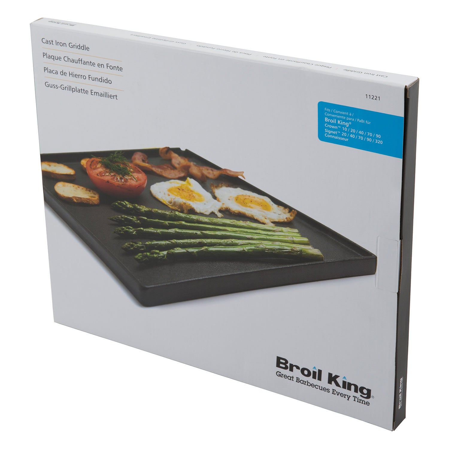 Broil King 11221 Cast Iron Griddle for Signet Grills