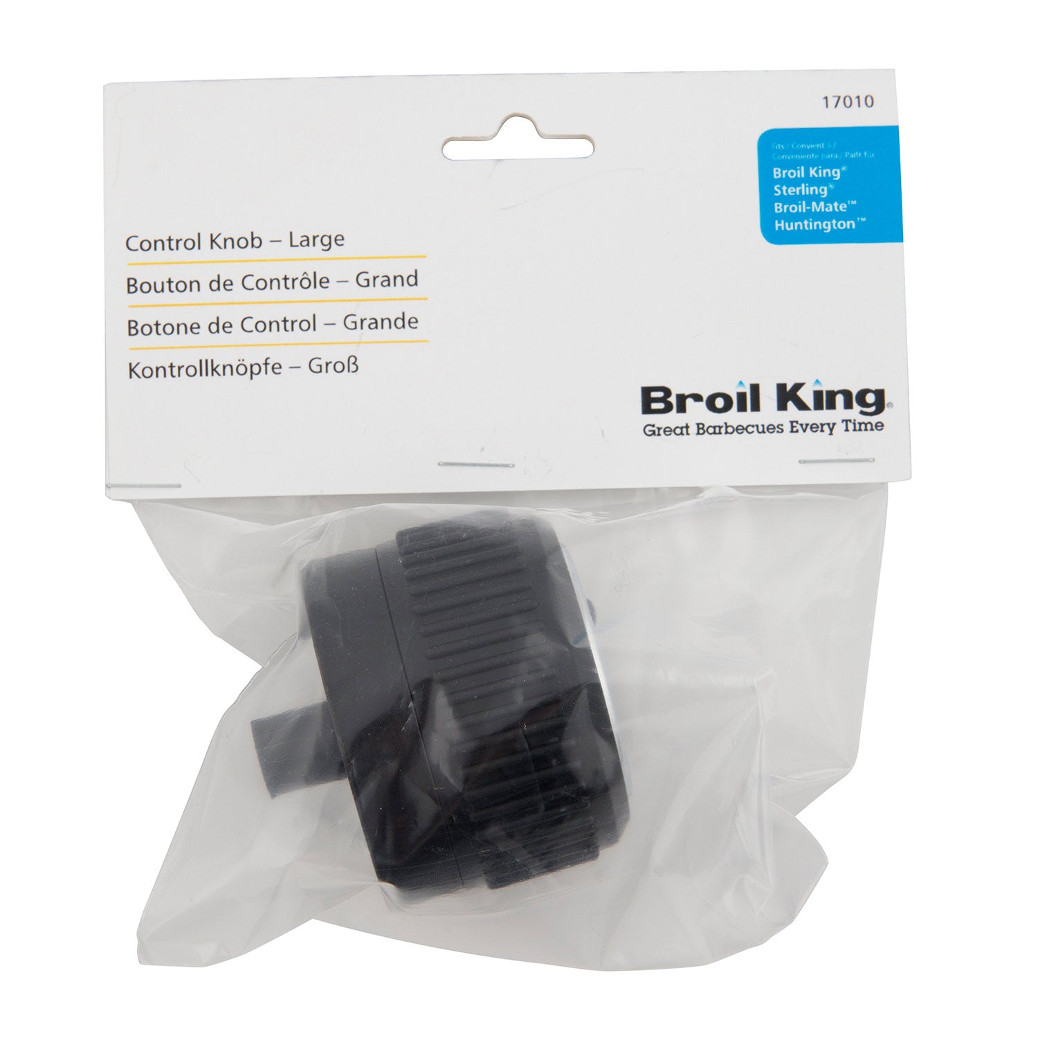 Broil King large control knob in retail blister pack