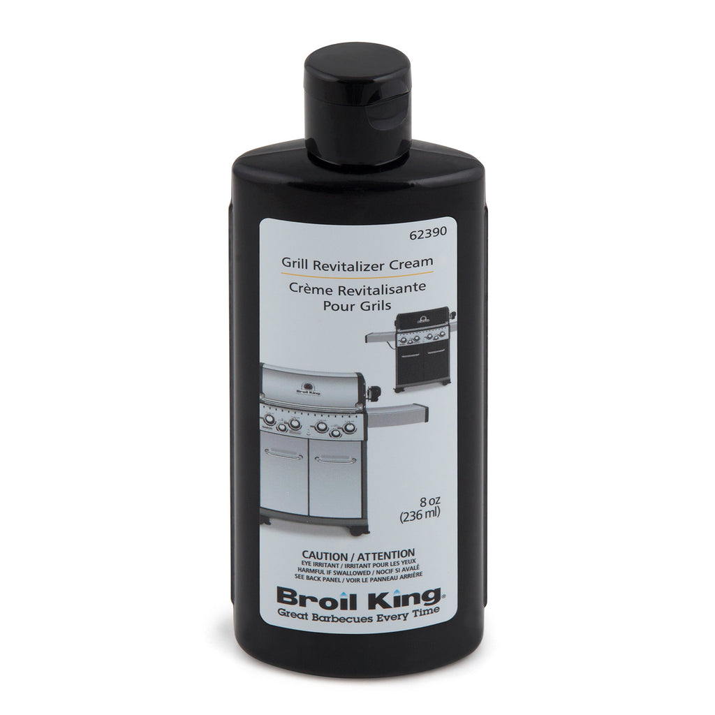 Broil King Grill Revitalizer Cream bottle with black cap and label