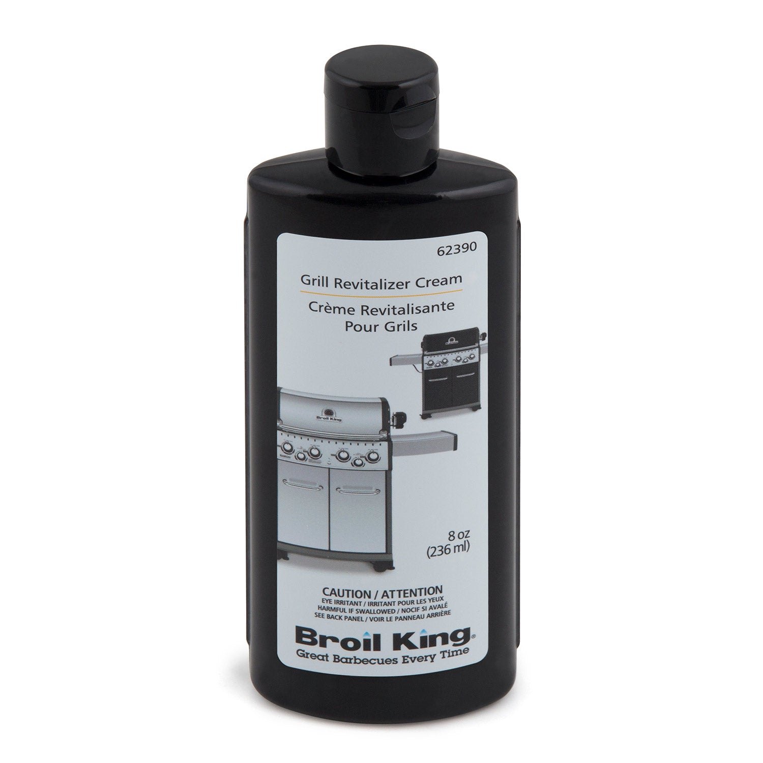 Broil King Grill Revitalizer Cream bottle with black cap and label