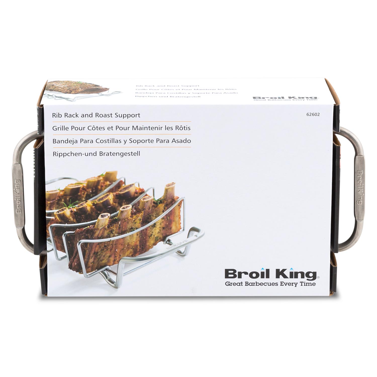 Broil King 62602 Stainless Steel Rib and Roast Rack