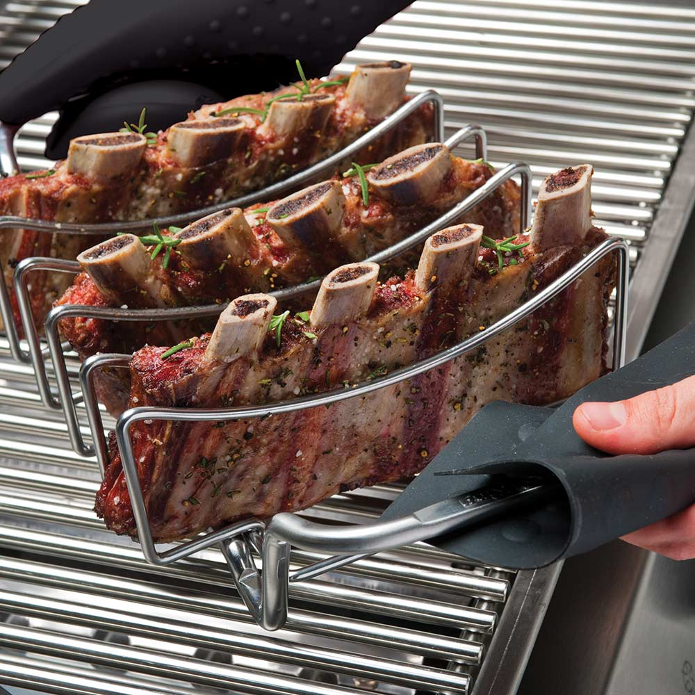 Broil King 62602 Stainless Steel Rib and Roast Rack