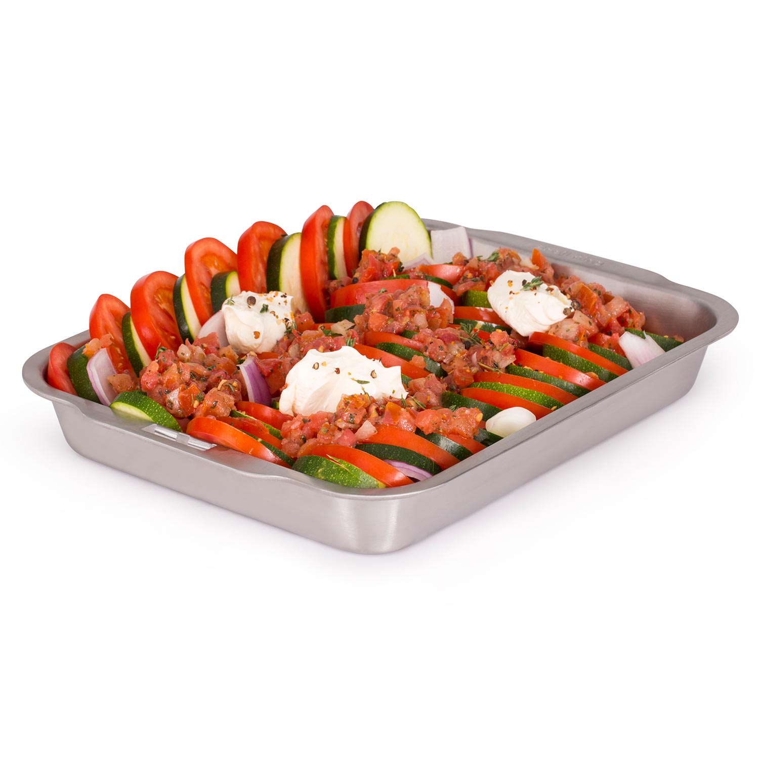 Broil King 63106 Stainless Steel Roasting and Drip Pan for the 62602 Rib Rack