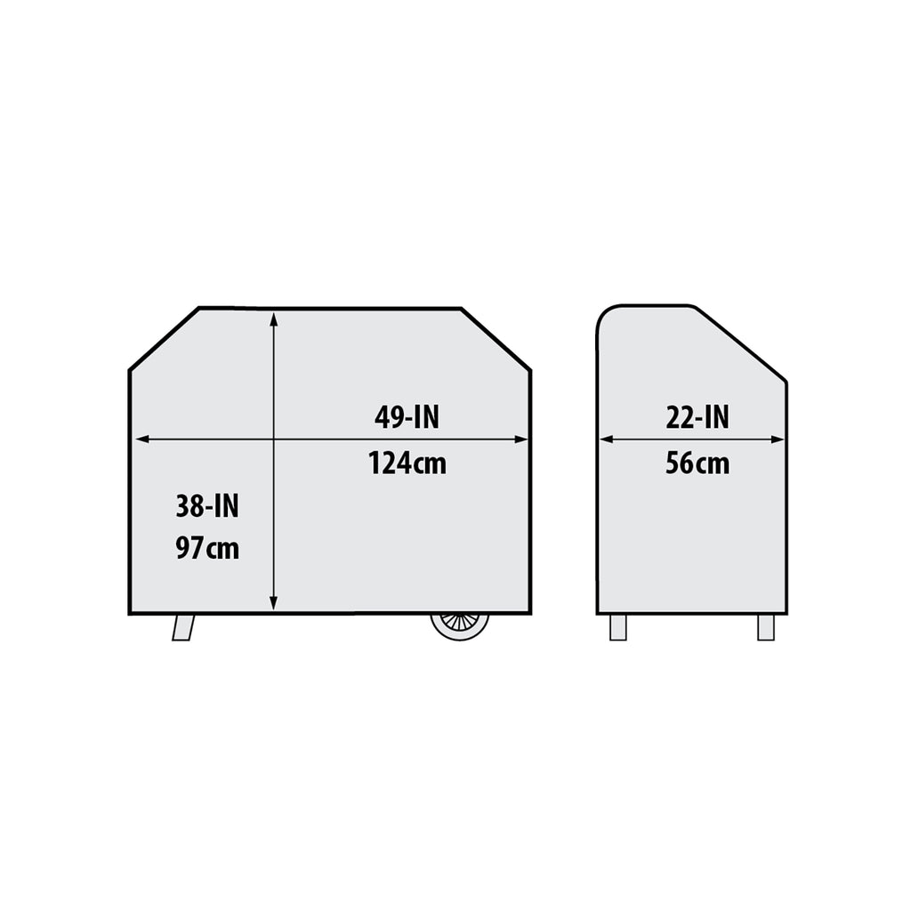 Broil King 67066 Polyester Cover for Baron Pellet 500 Grill