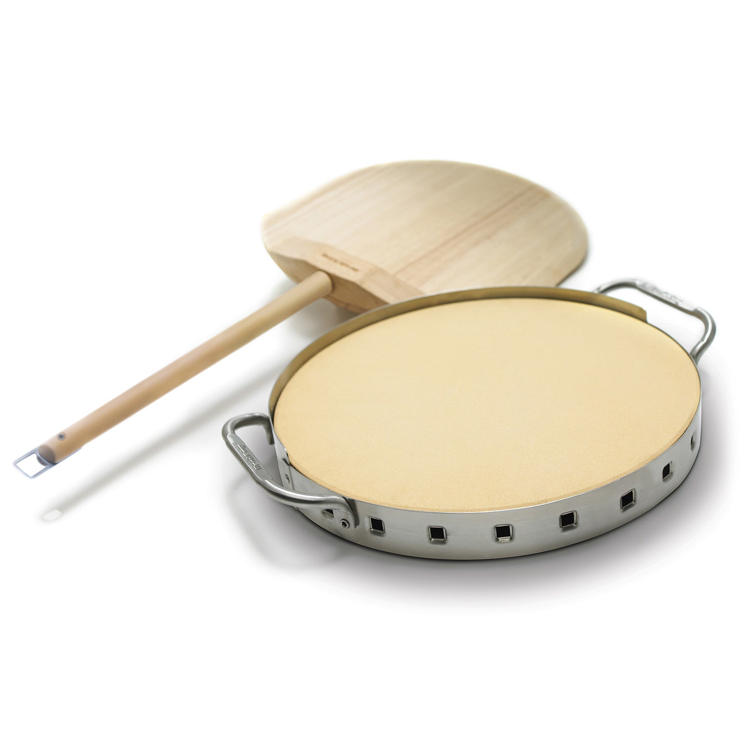 Broil King 69816 Stainless Steel Imperial Pizza Stone Grill Set