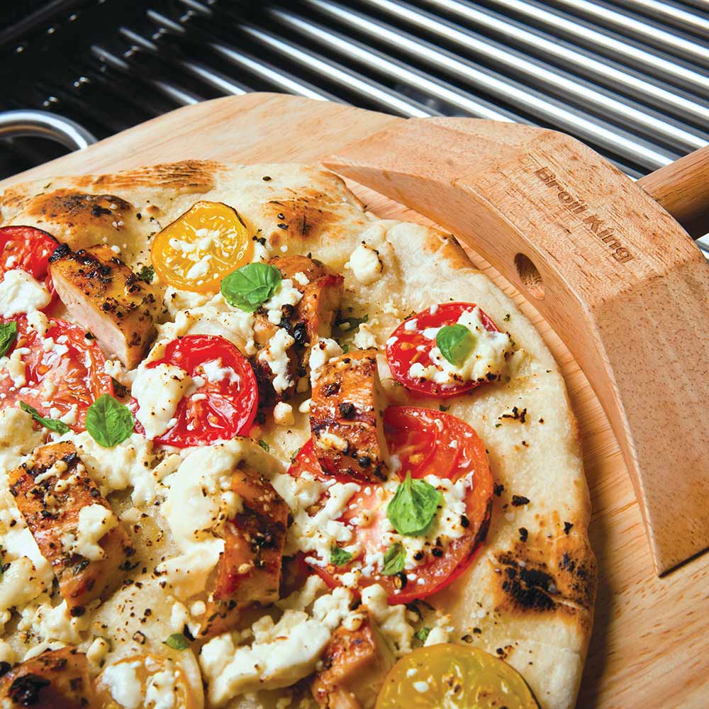 Broil King 69816 Stainless Steel Imperial Pizza Stone Grill Set