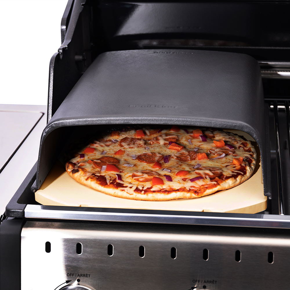 Broil King 69900 Cooking Dome for 69842 Rectangular Pizza Stone, 11341 Plancha or 11242 Cast Iron Griddle