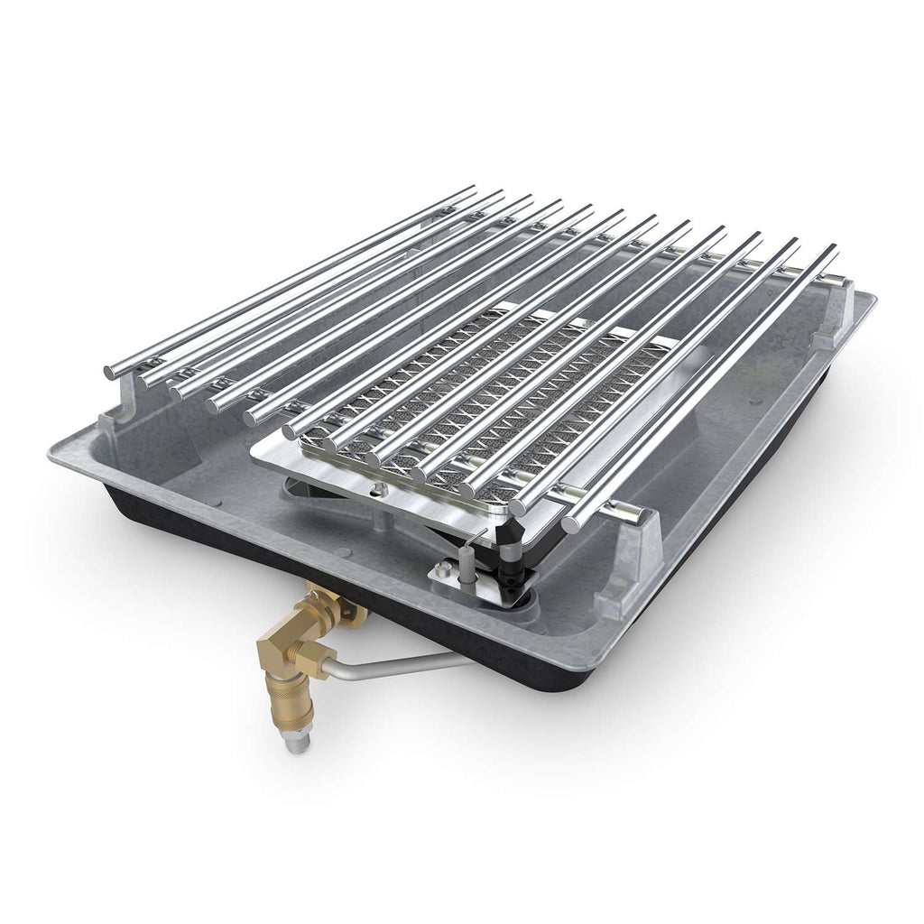 Broil King 18677 Infrared Side Burner Kit for Imperial, Regal, and Baron Gas Grills, Natural Gas