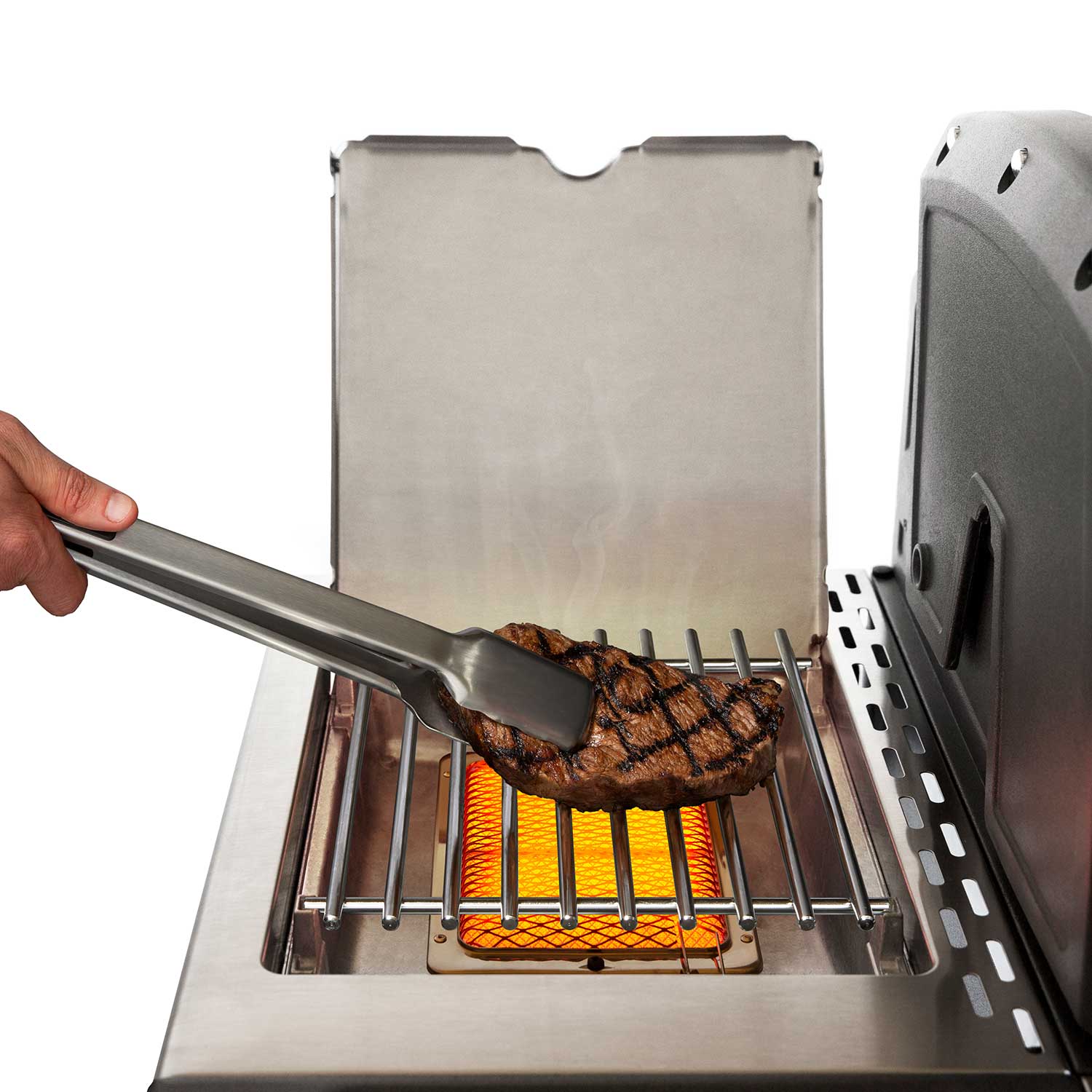 Broil King 18677 Infrared Side Burner Kit for Imperial, Regal, and Baron Gas Grills, Natural Gas