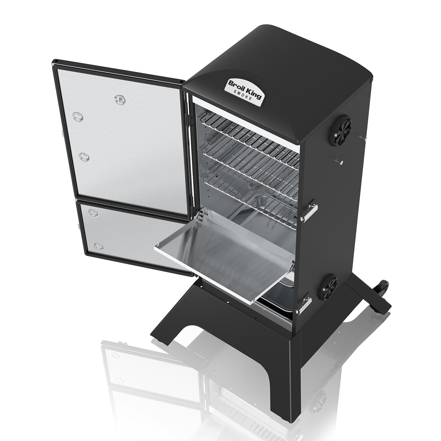 Broil King 923610 Smoke Vertical Charcoal Smoker, 15-Inches