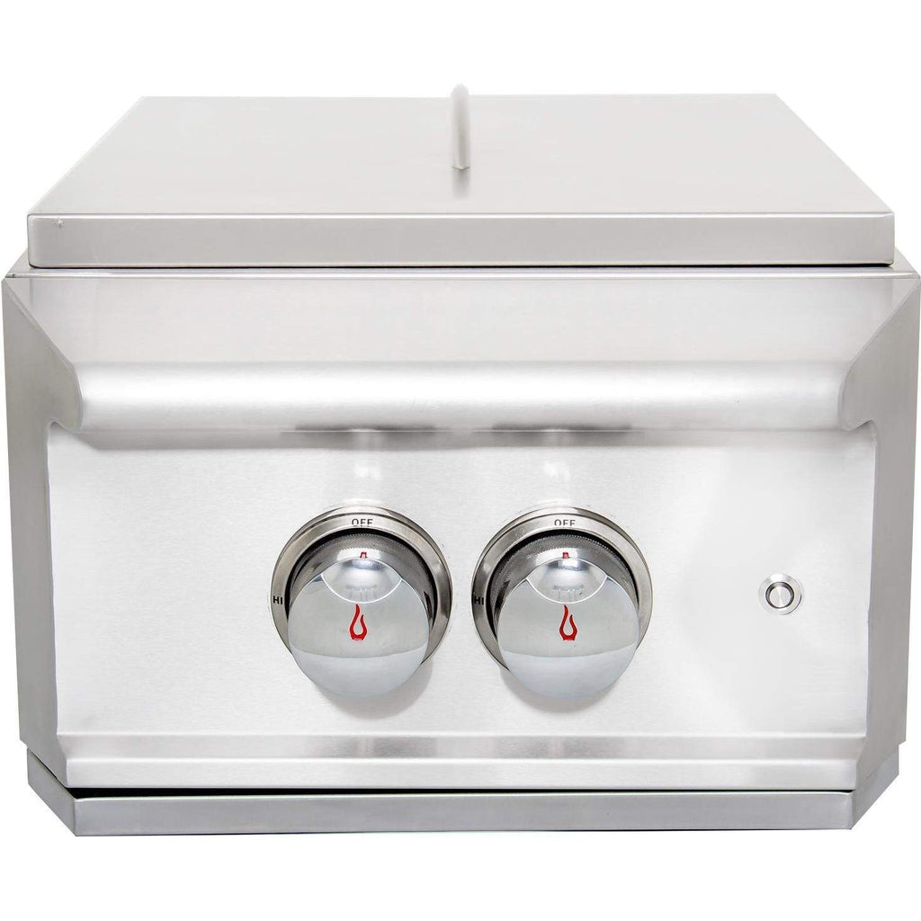 Blaze BLZ-PROPB Built-In High Performance Power Burner with Wok Ring and Lid