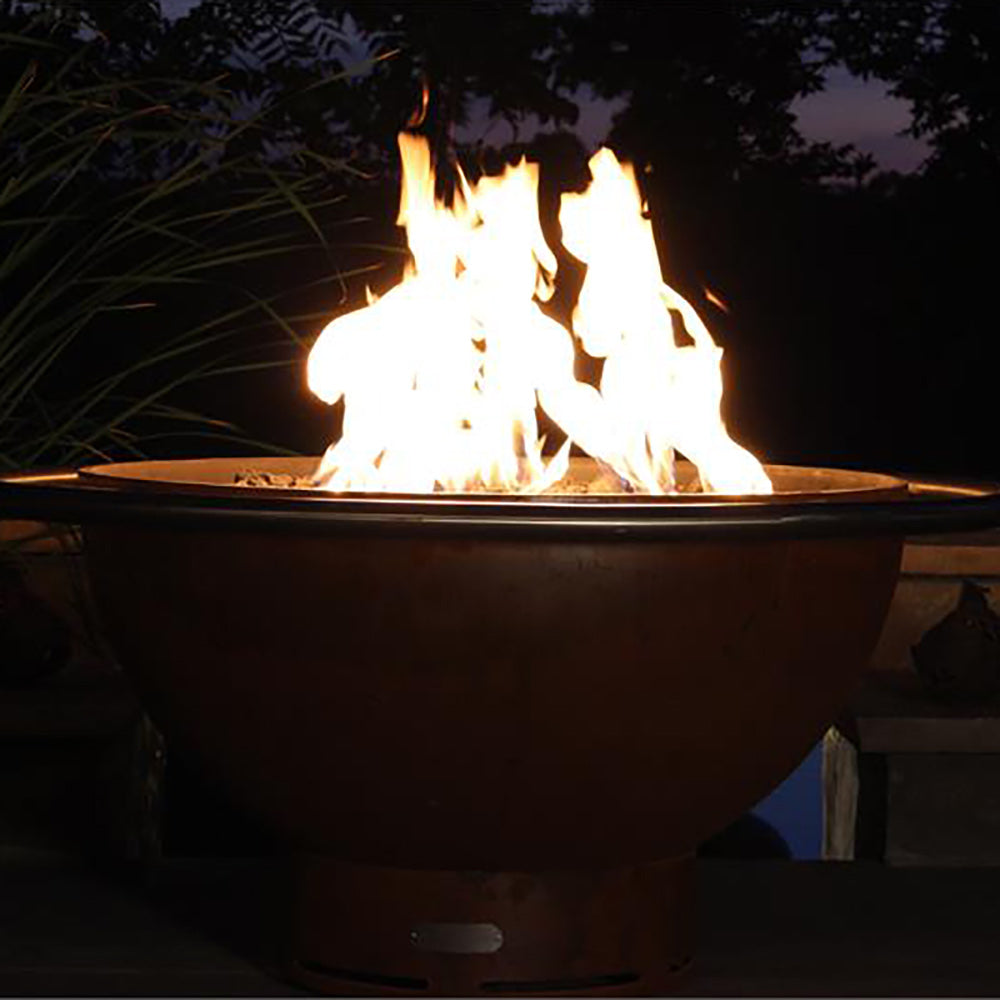 Fire Pit Art Luna Wood Fire Pit