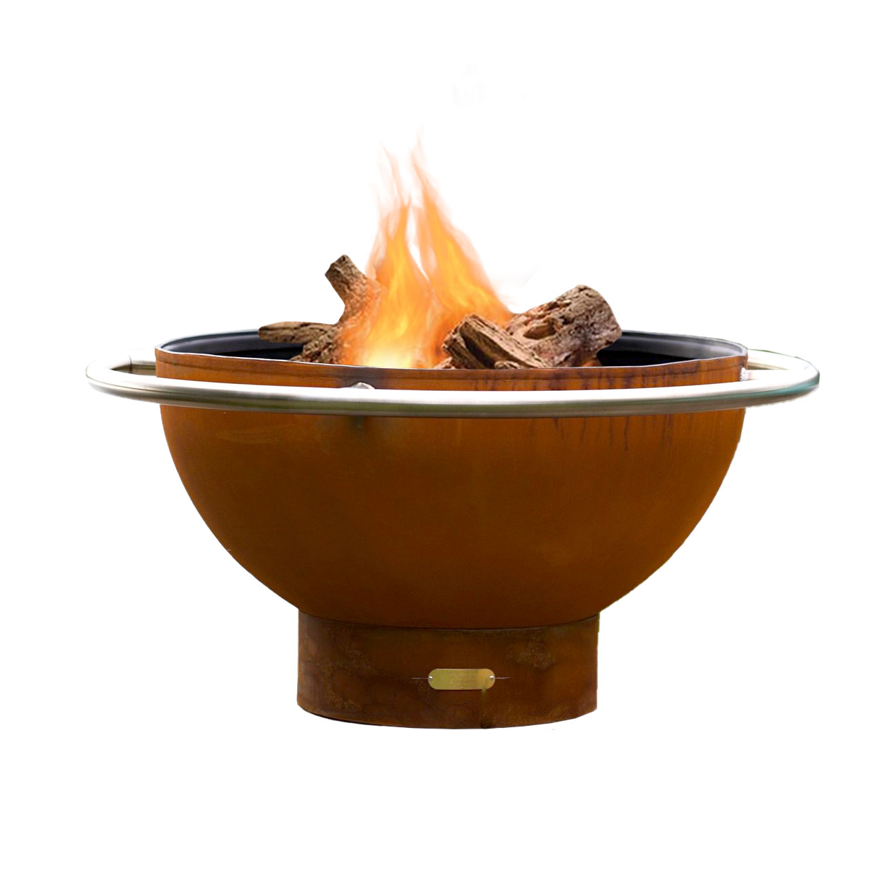 Fire Pit Art Luna Wood Fire Pit