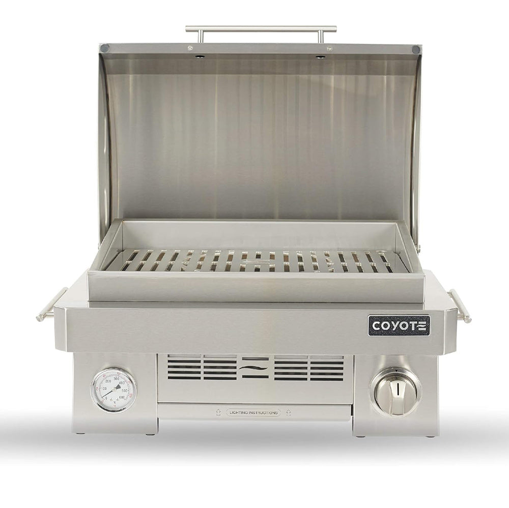 Coyote Stainless Steel Portable Grill, Propane (C1PORTLP)