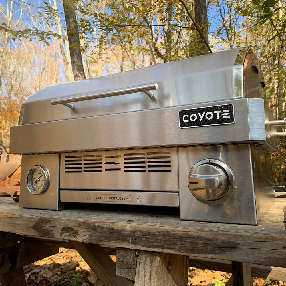 Coyote Stainless Steel Portable Grill, Propane (C1PORTLP)