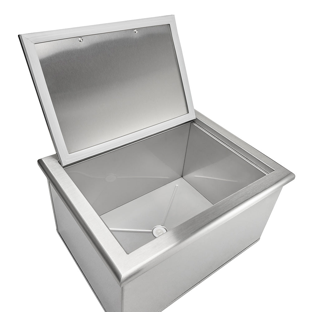 Coyote 25-Inch Stainless Steel Drop-In Cooler