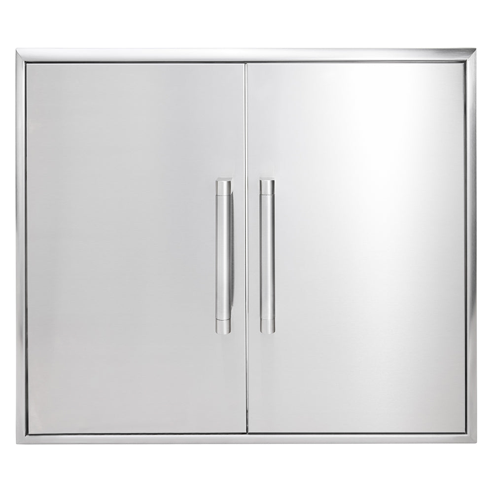 Coyote Stainless Steel Double Access Doors, 31-Inch