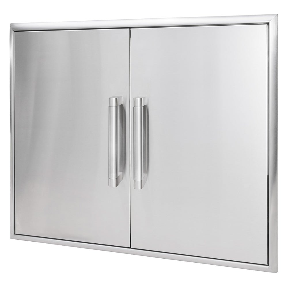 Coyote Stainless Steel Double Access Doors, 31-Inch