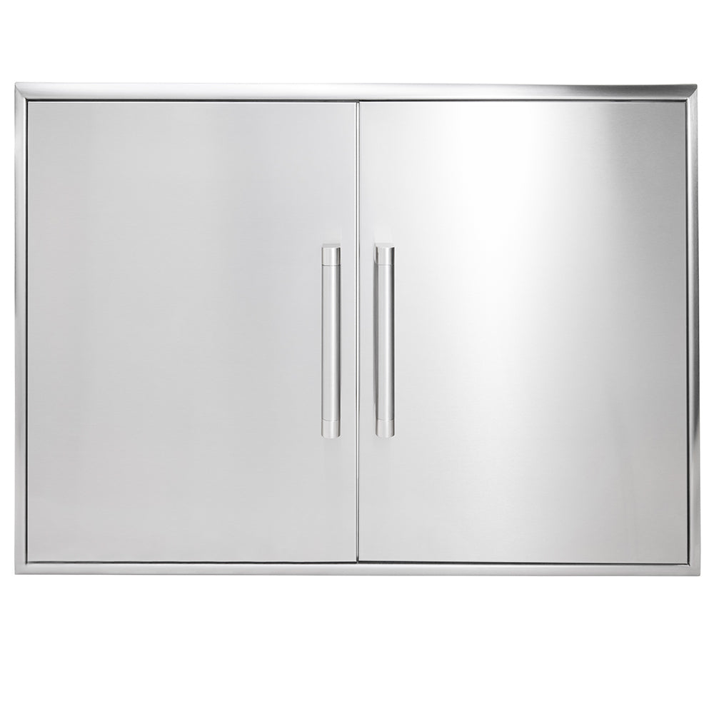 Coyote Stainless Steel Double Access Doors, 36-Inch