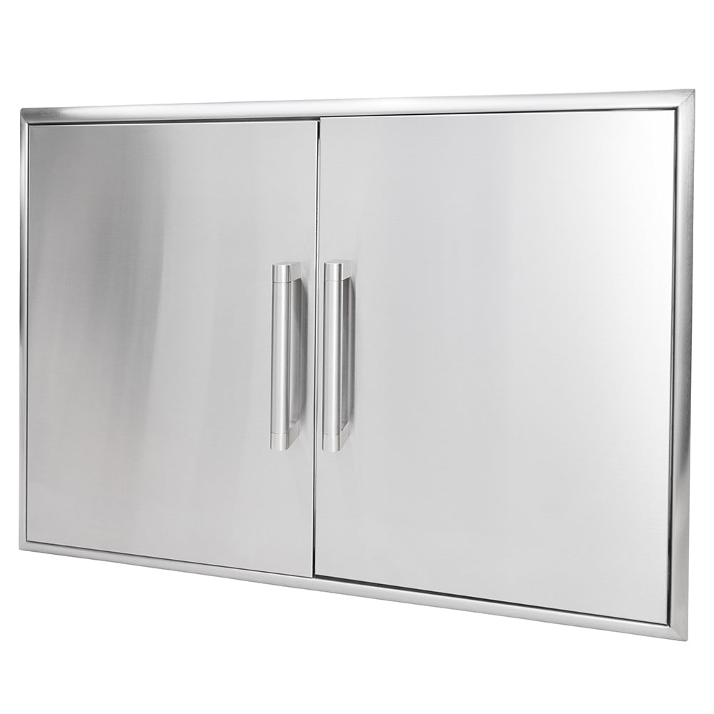 Coyote Stainless Steel Double Access Doors, 39-Inch