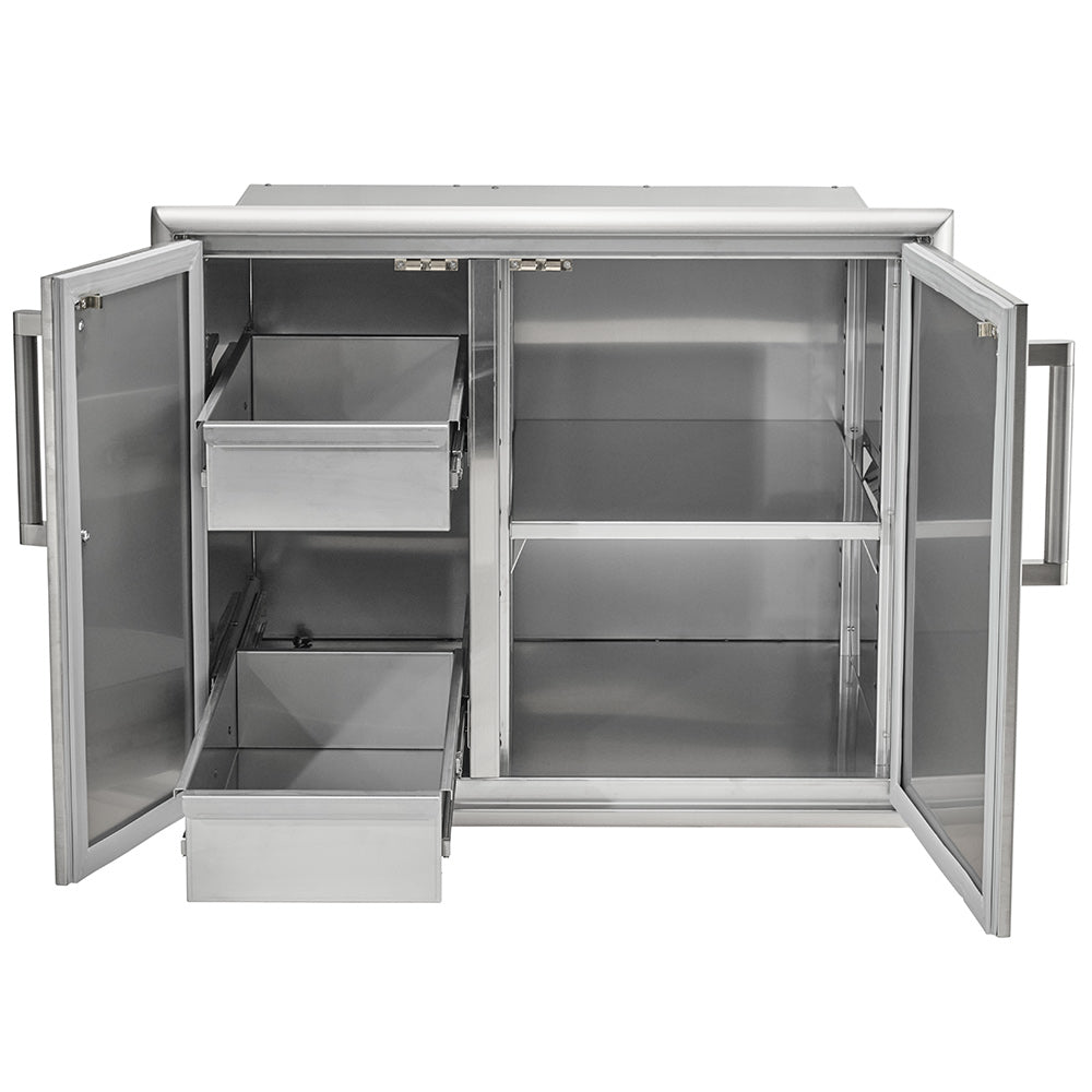 Coyote Stainless Steel Dry Pantry, 31-Inch