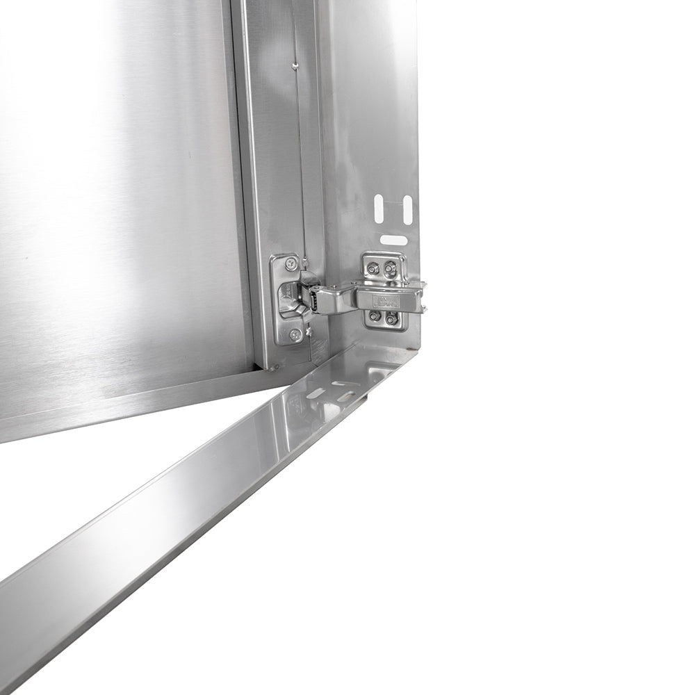 Coyote Stainless Steel Single Access Door, 24x17-Inch