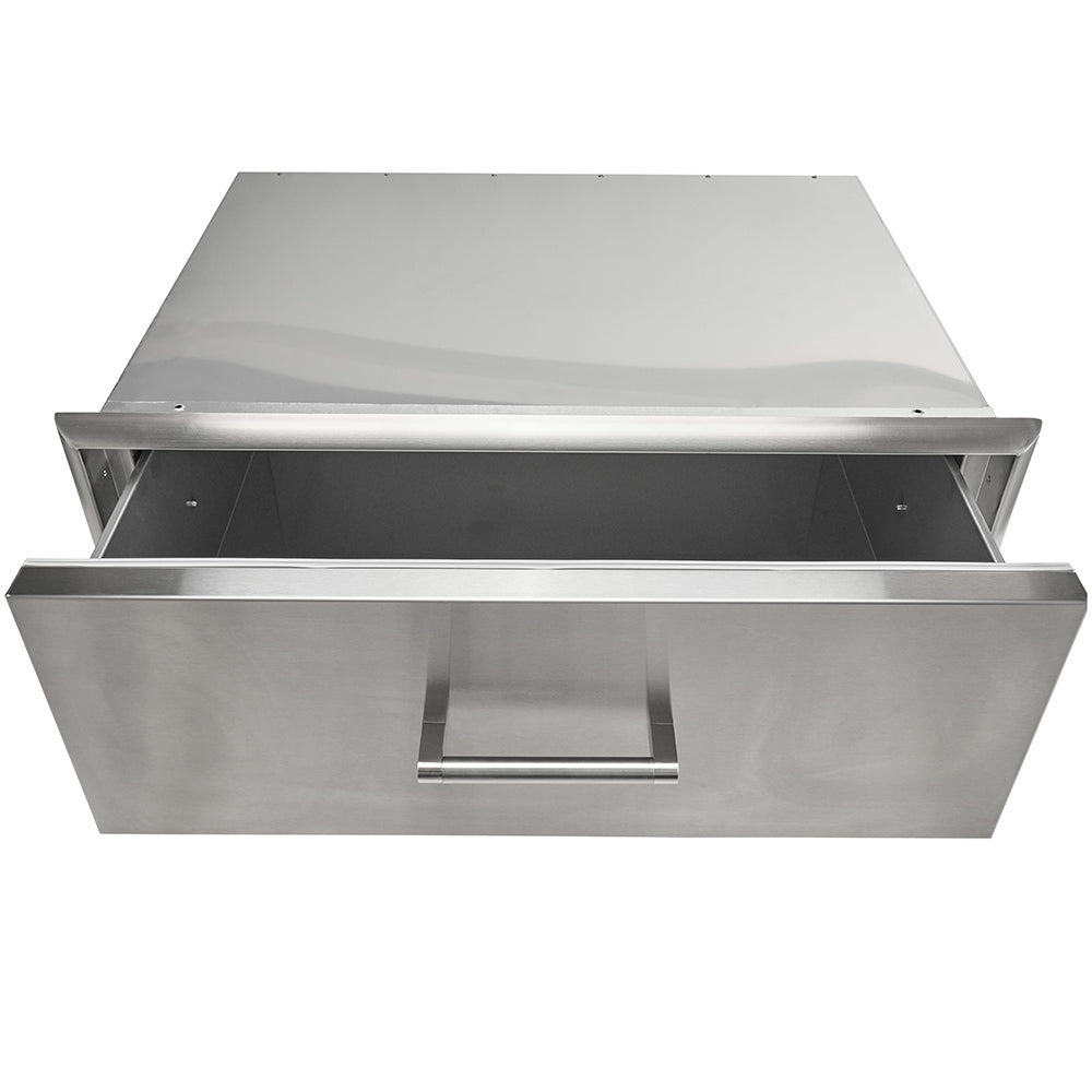 Coyote Stainless Steel Single Storage Drawer, 36-Inch