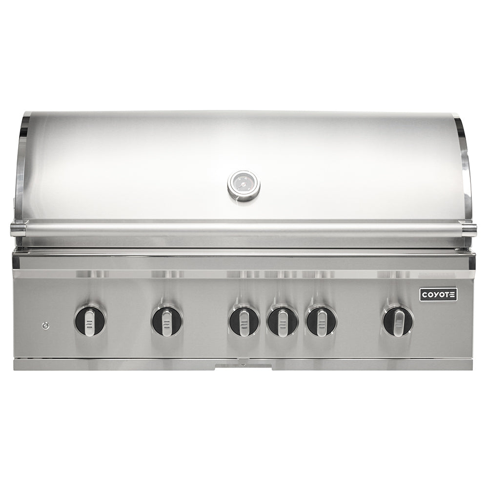 Spotix Coyote SL-Series Stainless Steel Built-In 42-Inch Gas Grill – Spotix