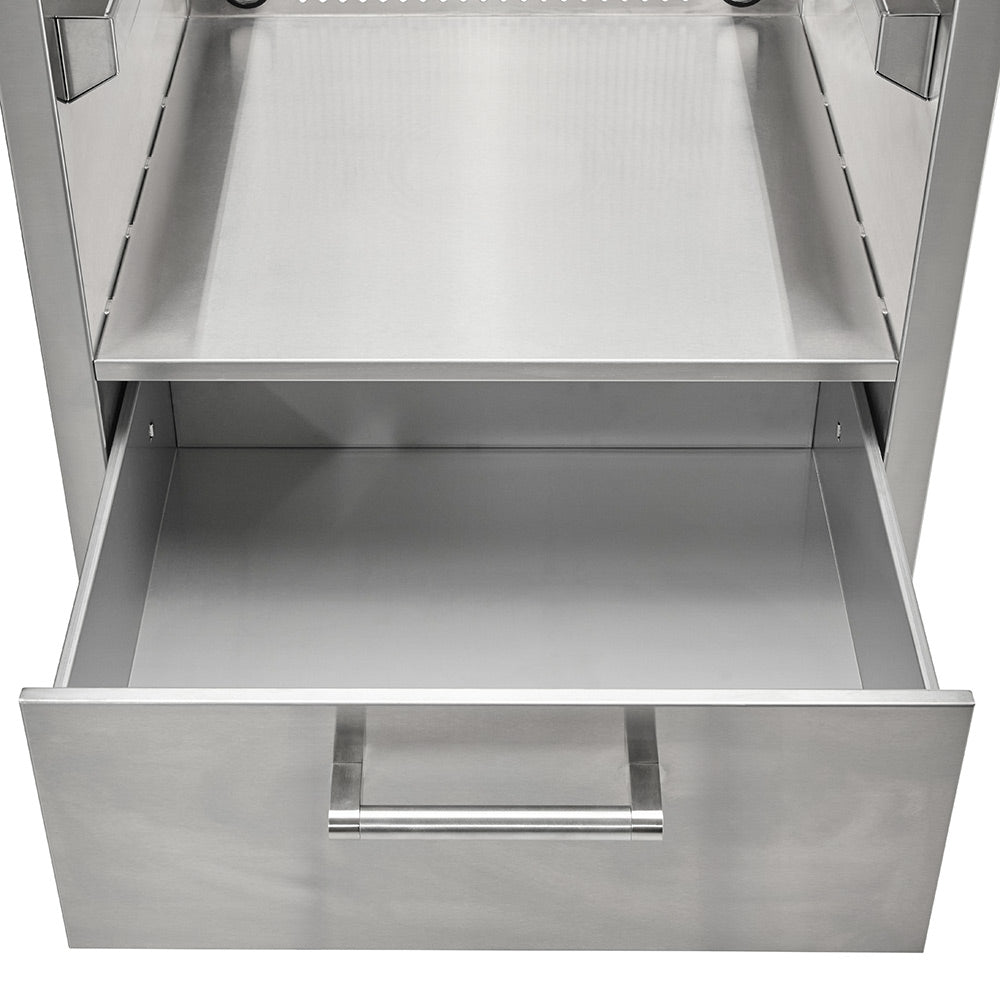 Coyote Asado Power Burner Insulating Jacket with Drawer