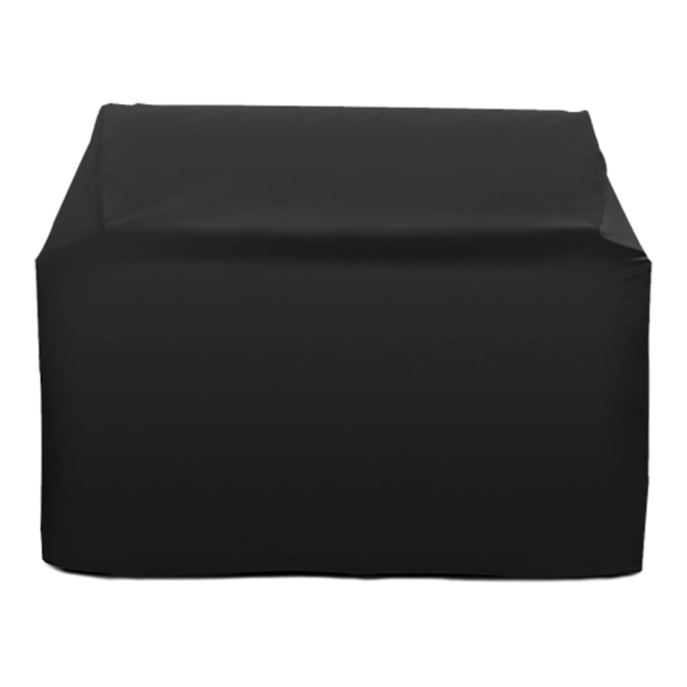 Freestanding grill cover, black, rectangular fitted cover for 32-inch grill