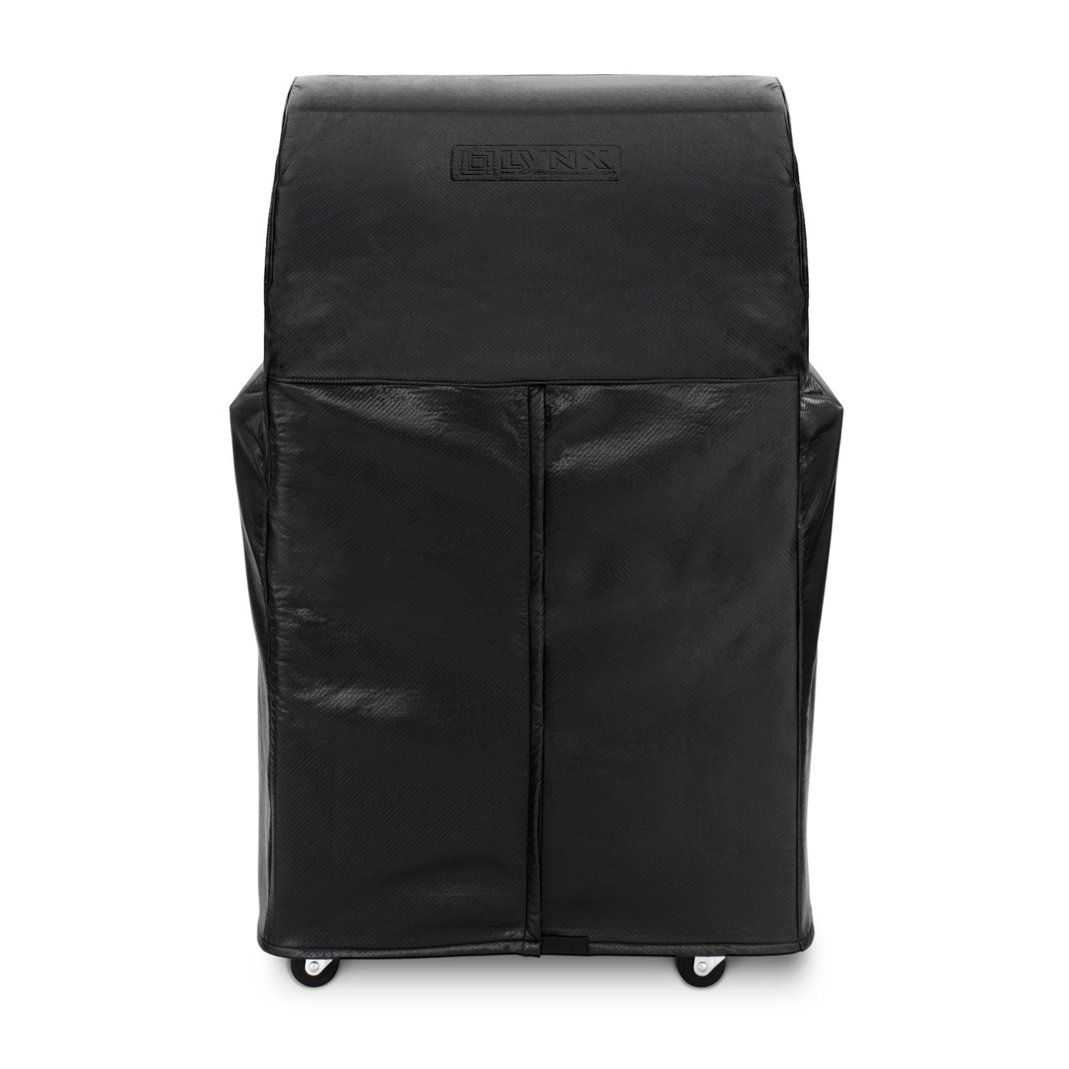 Lynx Carbon Fiber Vinyl Cover for Freestanding Grill with Side Burner, 42-Inch