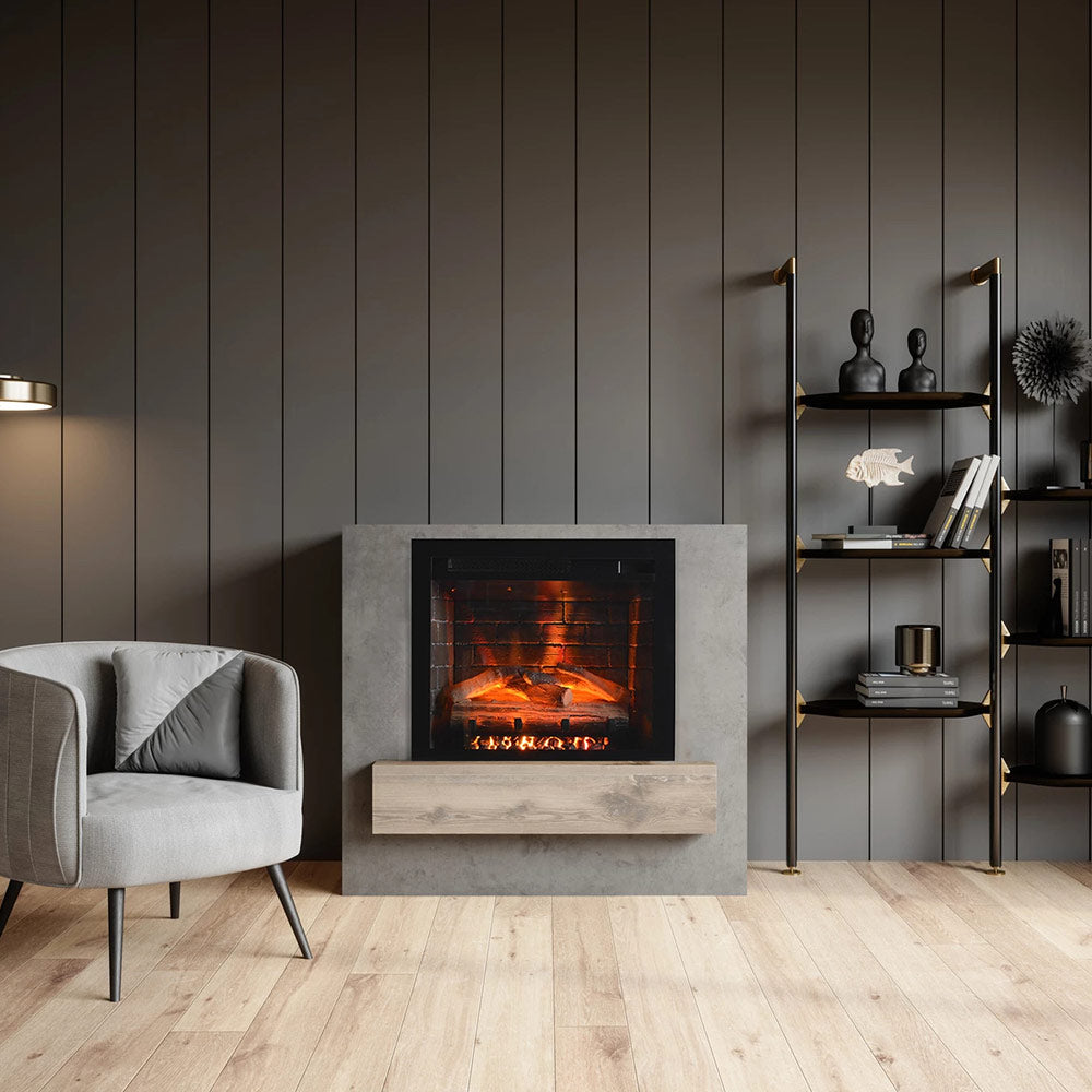 Amantii Fire and Ice Classic Built-In Electric Fireplace