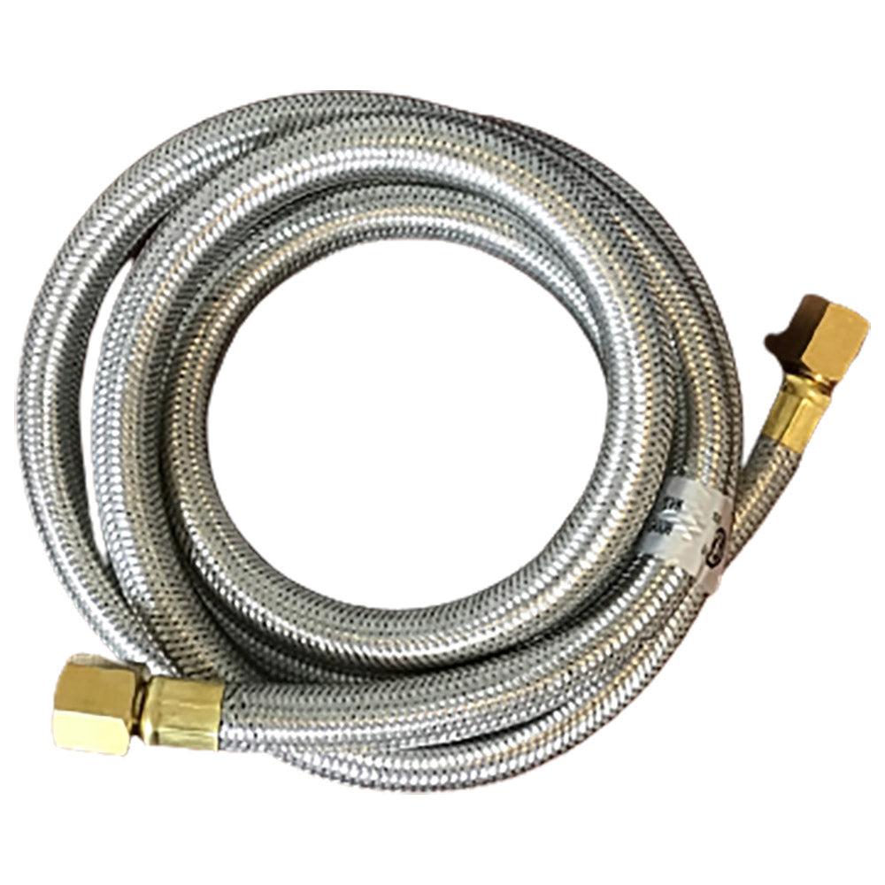 Conversion kit gas hose with brass end fittings