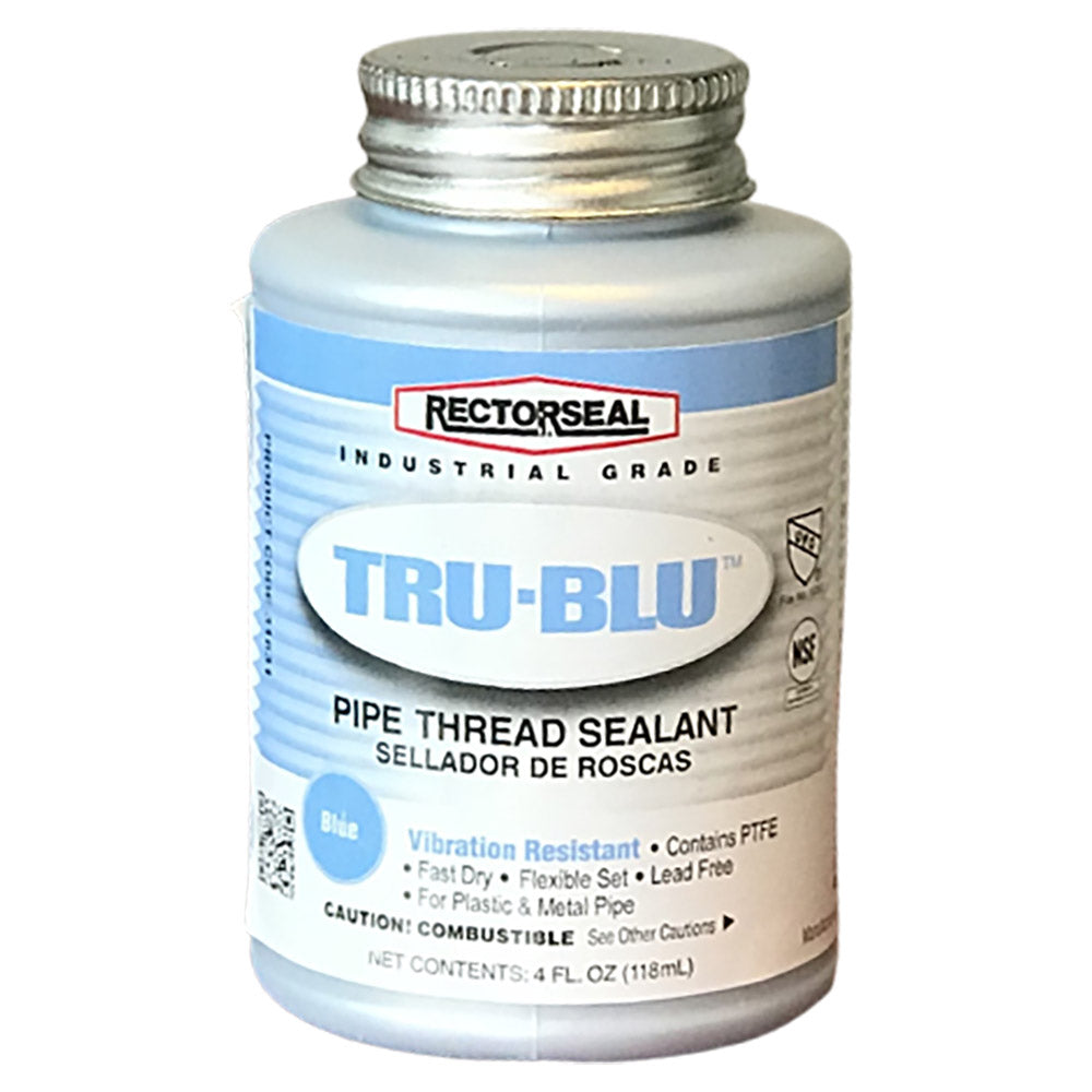 Pipe thread sealant jar for gas conversion kit, Tru-Blu sealant