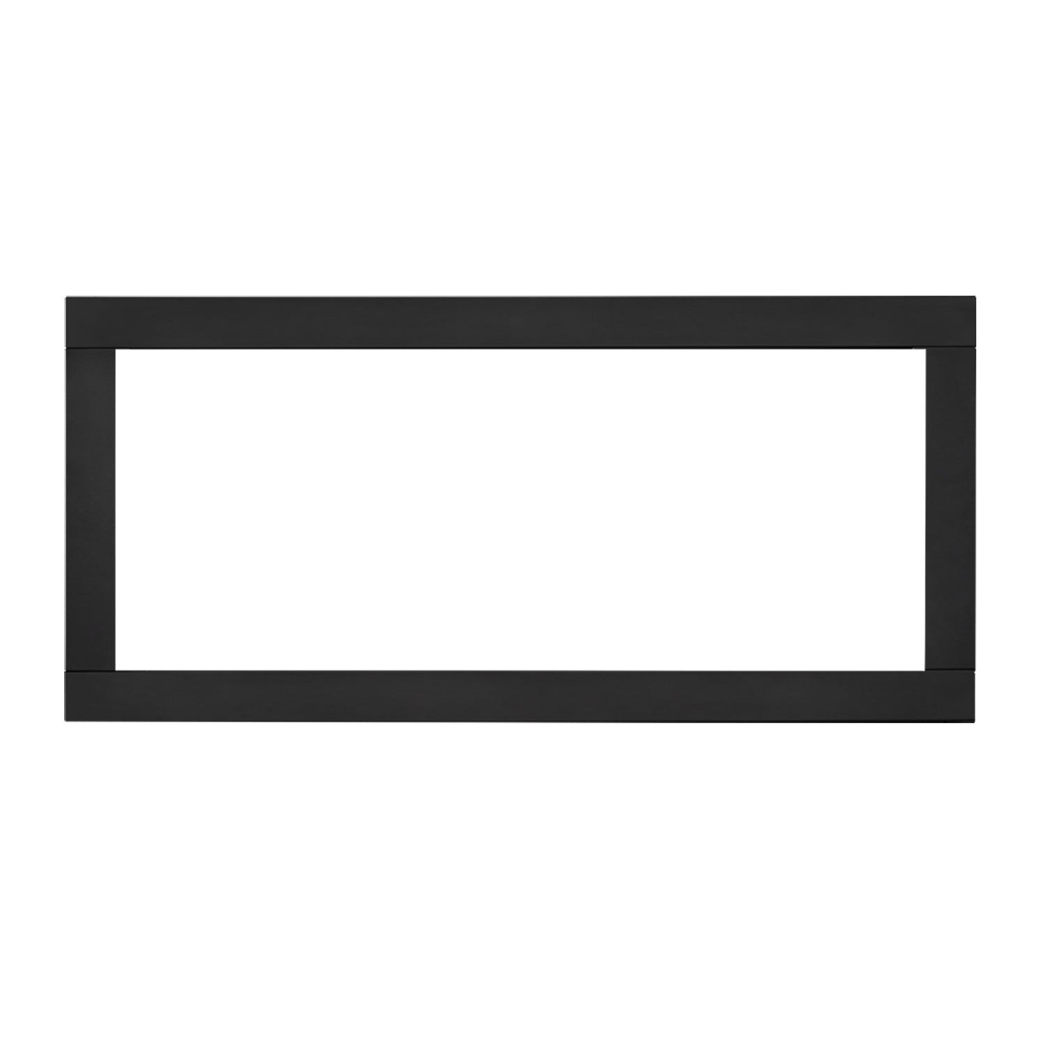 Napoleon BL46-1S decorative fireplace surround, black rectangular frame