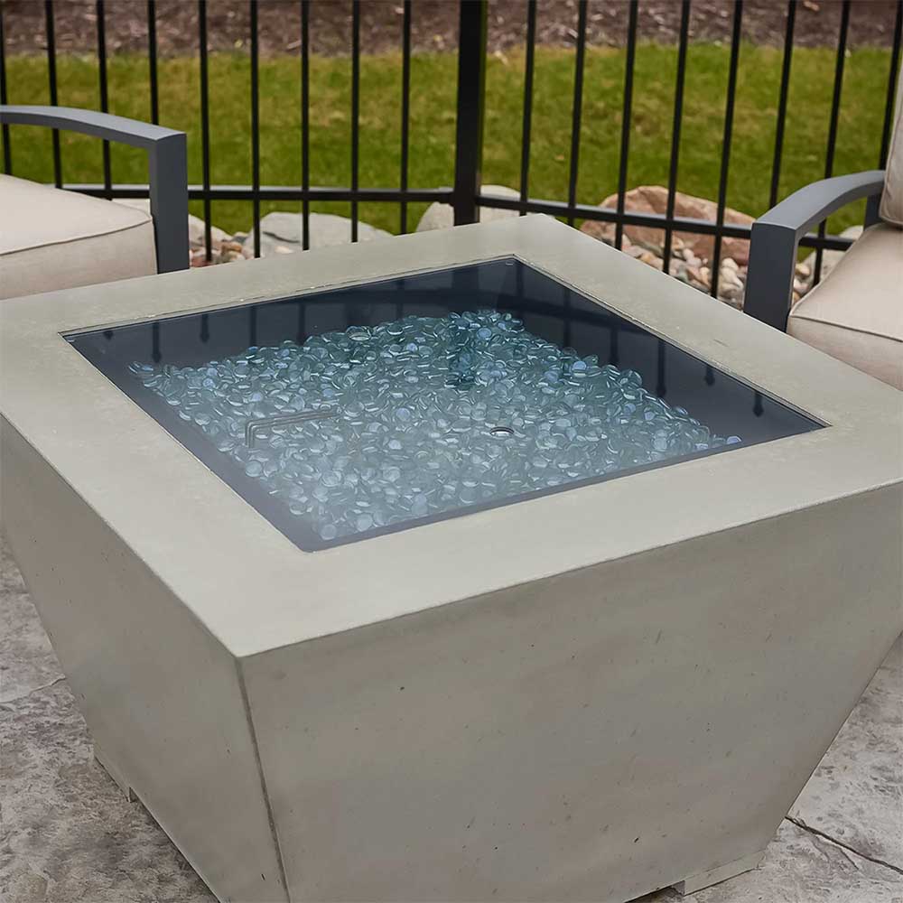 The Outdoor GreatRoom Company Cove 38-Inch Trapezoid Gas Fire Pit