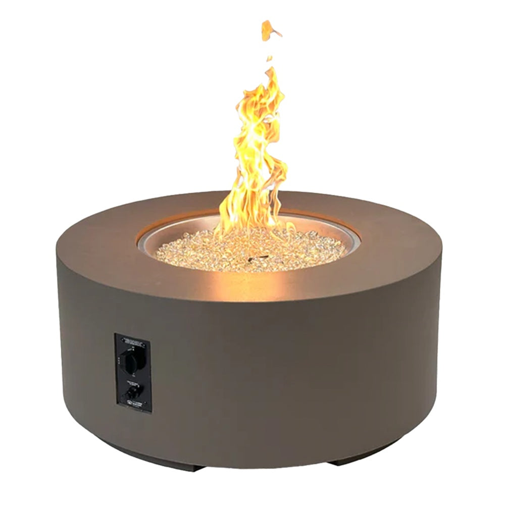 The Outdoor GreatRoom Company Cove 36-Inch Round Gas Fire Pit Table