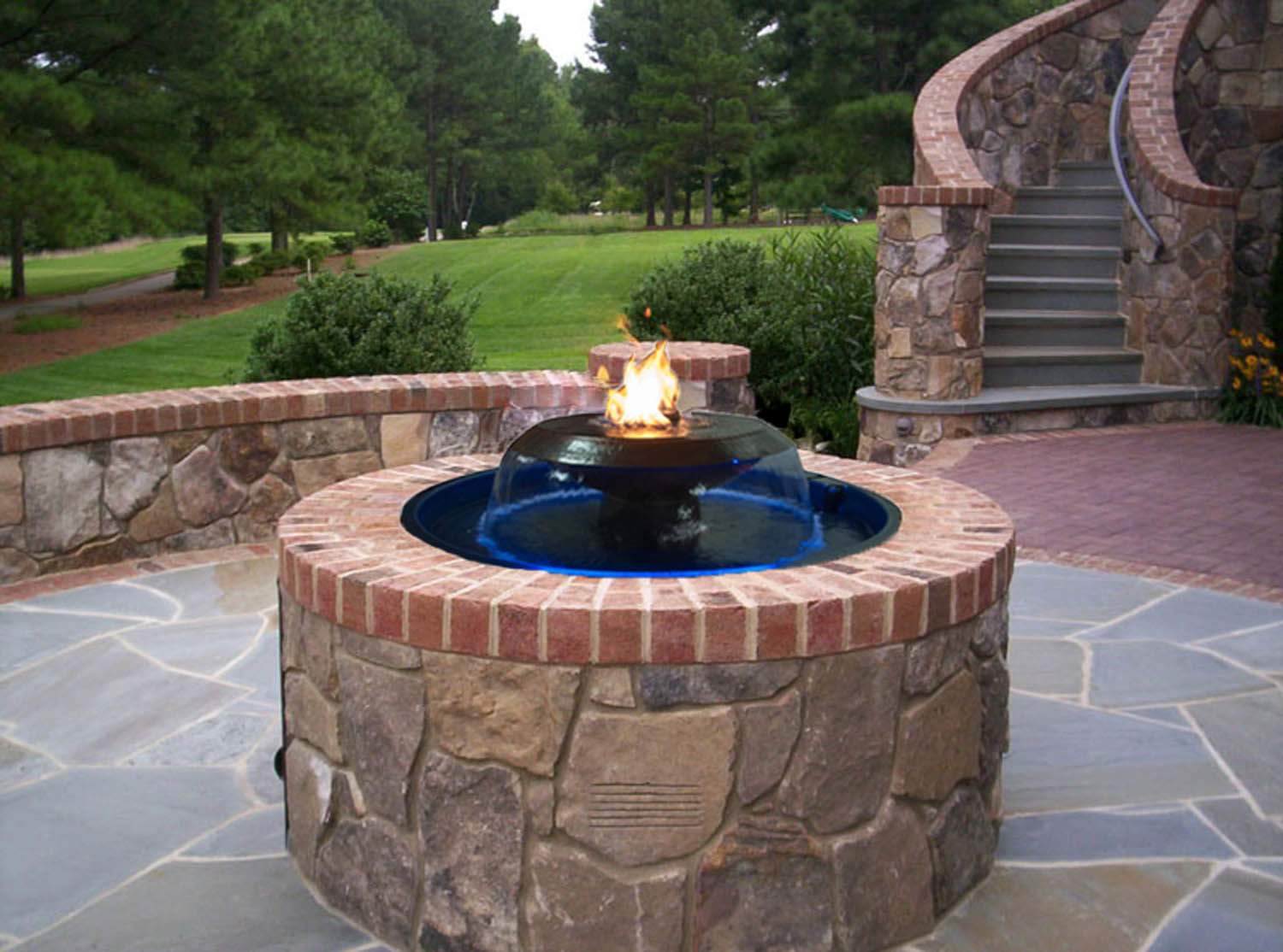 HPC Fire H2Onfire Copper Fire and Water Bowl Insert