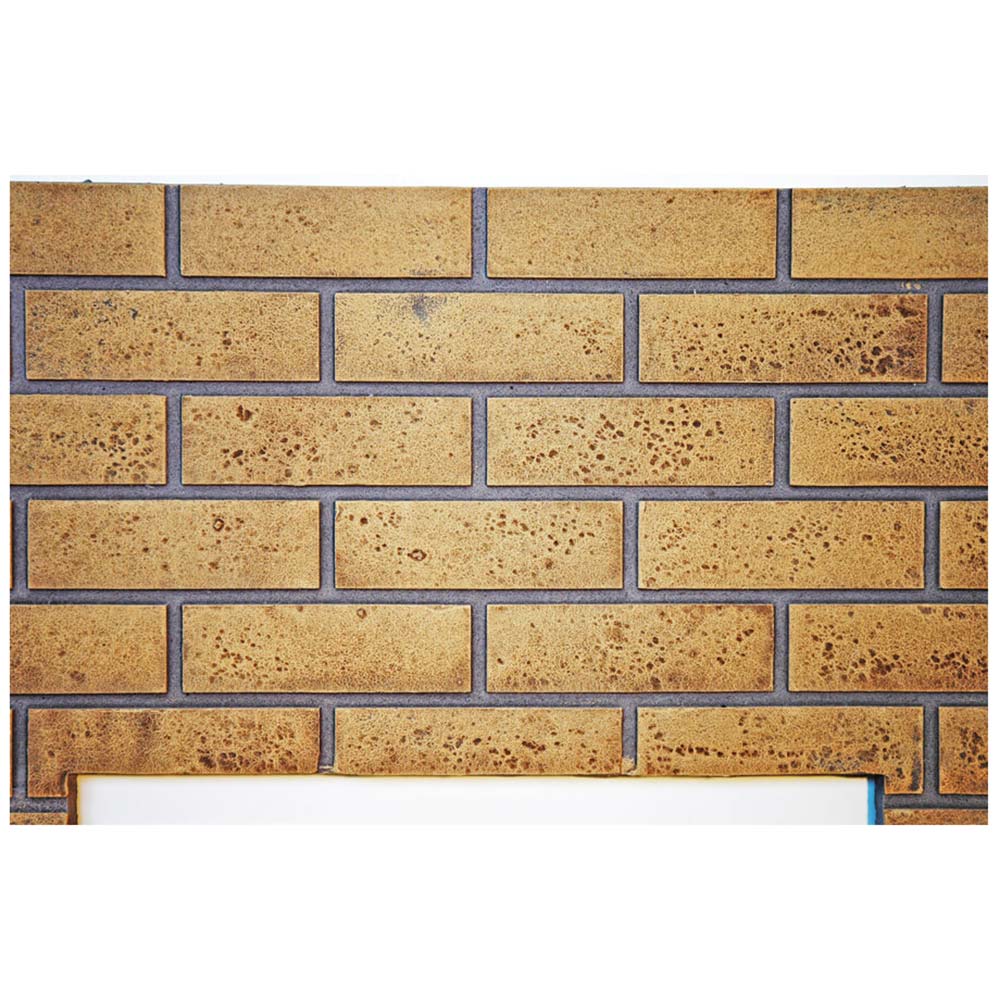 Napoleon B36 decorative brick panel, tan sandstone brick pattern