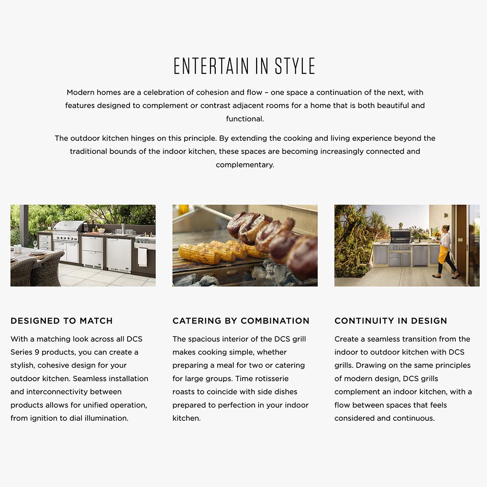 DCS BH1-48R Series 7 48-Inch Built-In Gas Grill with Rotisserie