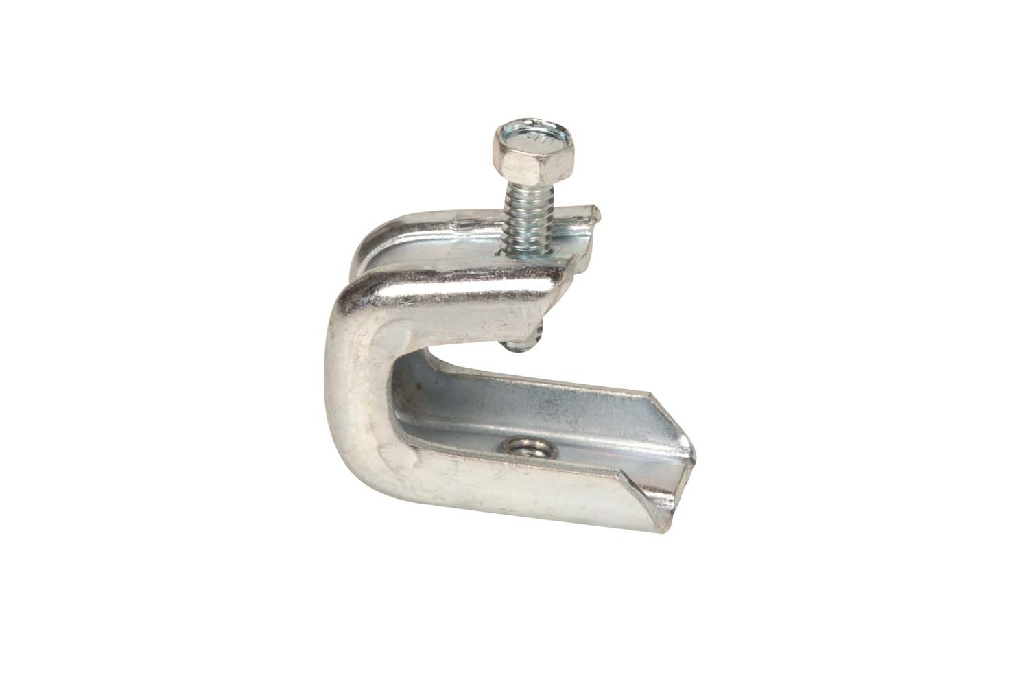 Dagan damper clamp with threaded bolt and U-shaped metal body