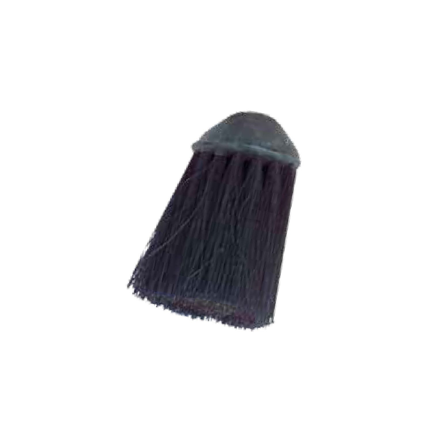 Dagan round replacement brush head with dark bristles