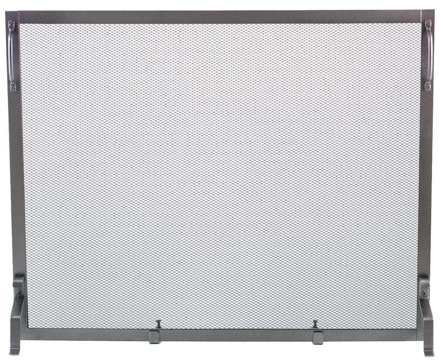 Dagan Wrought Iron Fireplace Screen, 39x31-Inches