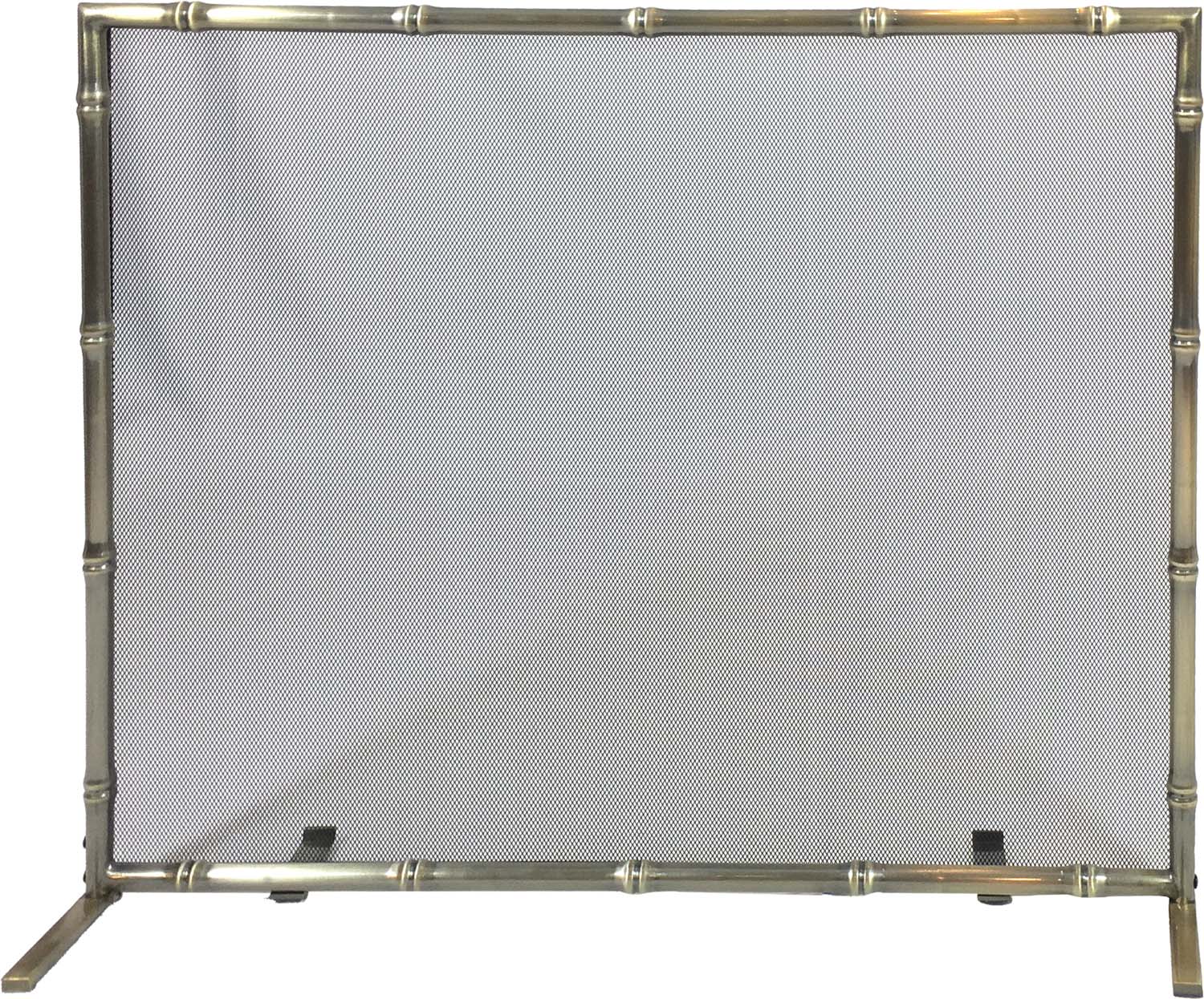 Dagan Antique Brass Fireplace Screen, 38.25x31-Inches