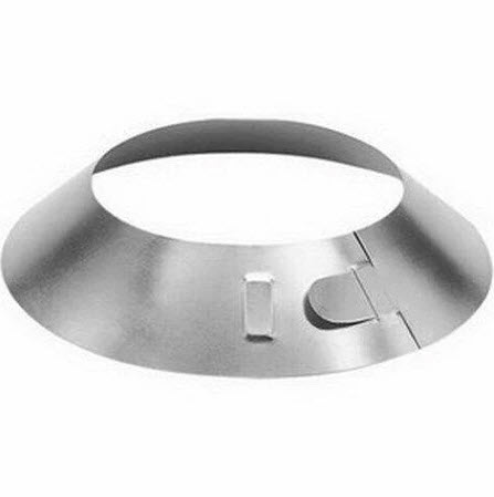 DuraVent DuraTech storm collar with flared metal base and top opening