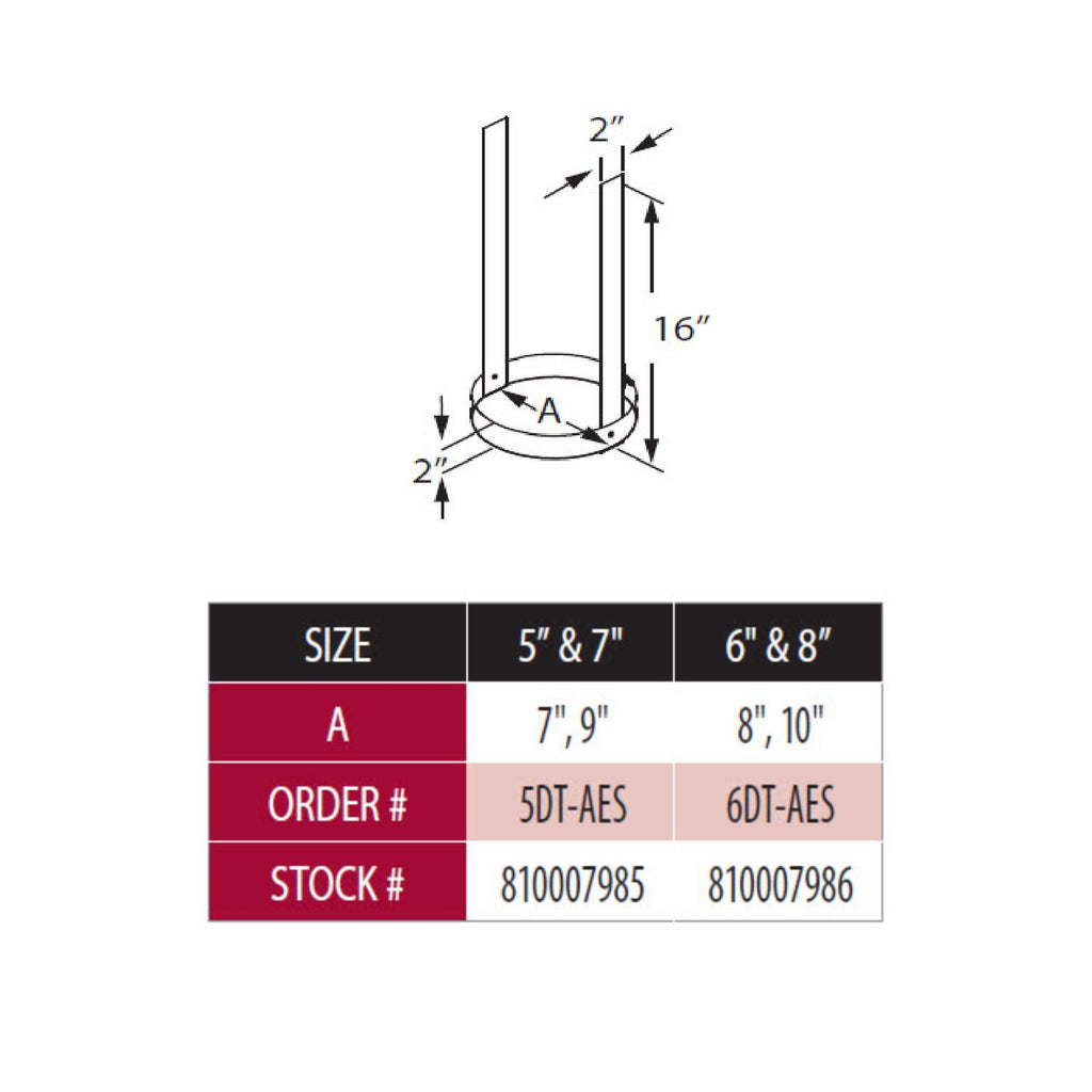 Adjustable elbow strap size diagram with A dimension and 16" height