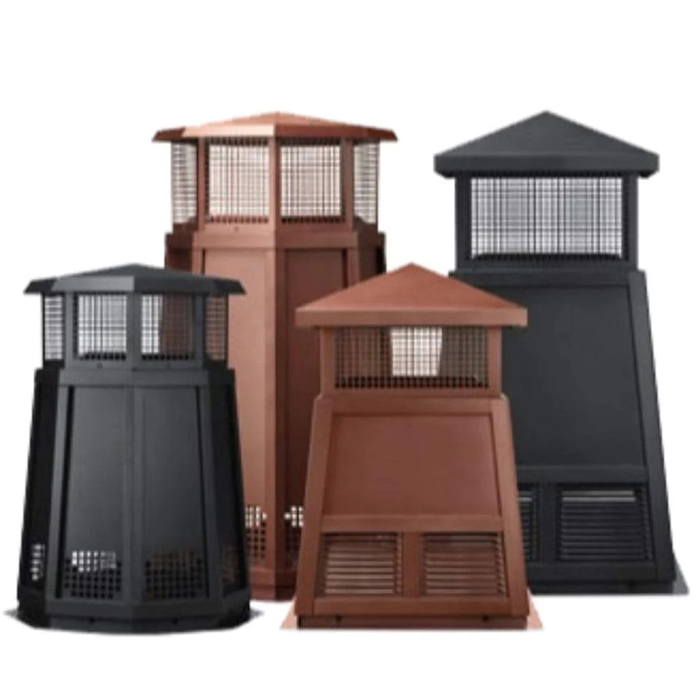 Majestic DTS-CP Faux Copper Decorative Termination Square Cap
