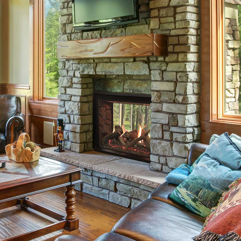 White Mountain Hearth Rushmore Clean-Face DV Double Sided – Spotix