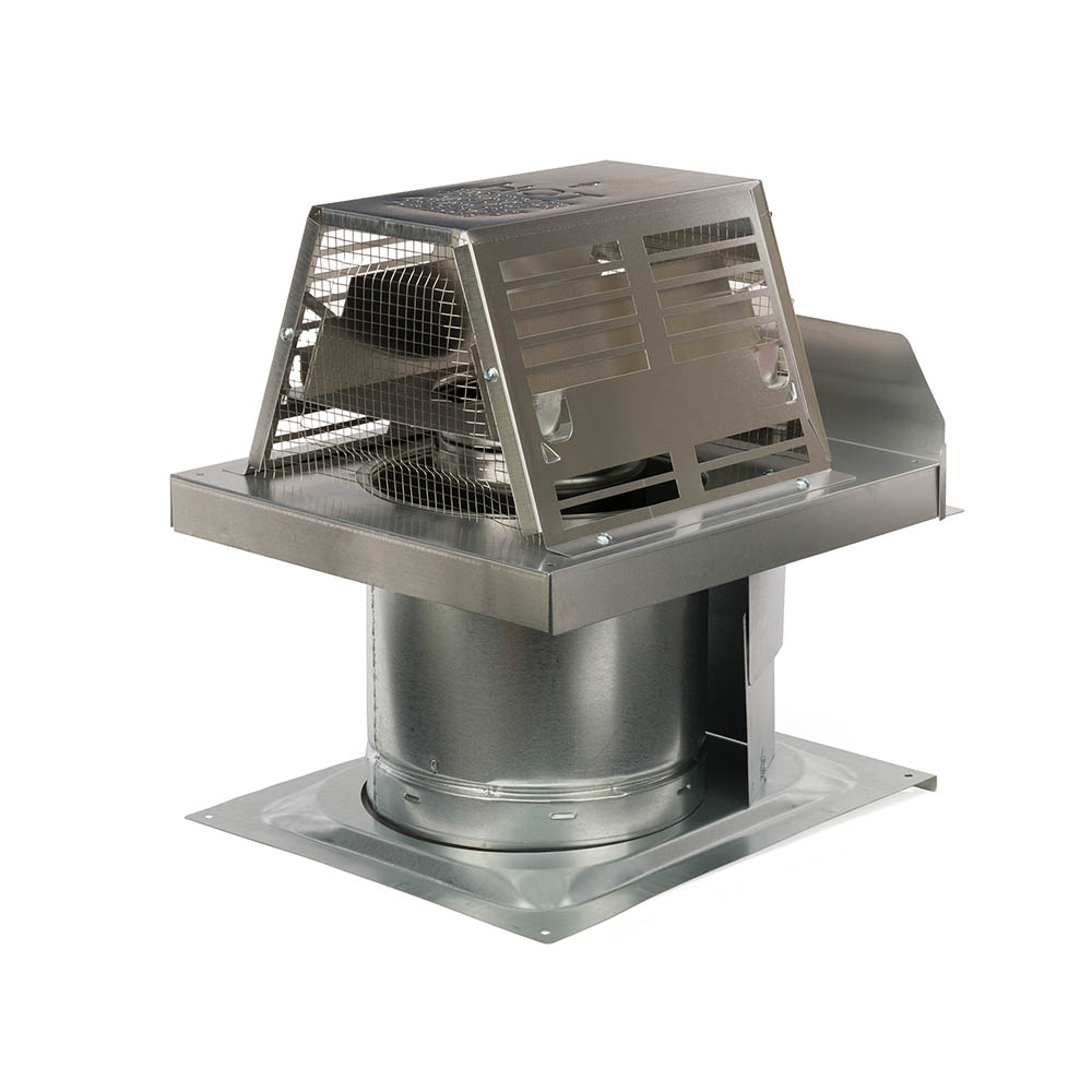 Horizontal metal termination kit with long flue, screened outlet and base plate