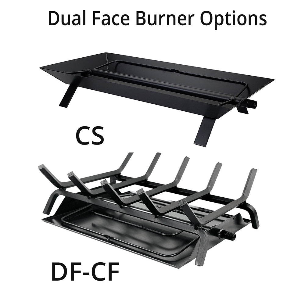 Rasmussen DF-ML-Kit Double Sided Manzanita Series Complete Fireplace Log Set